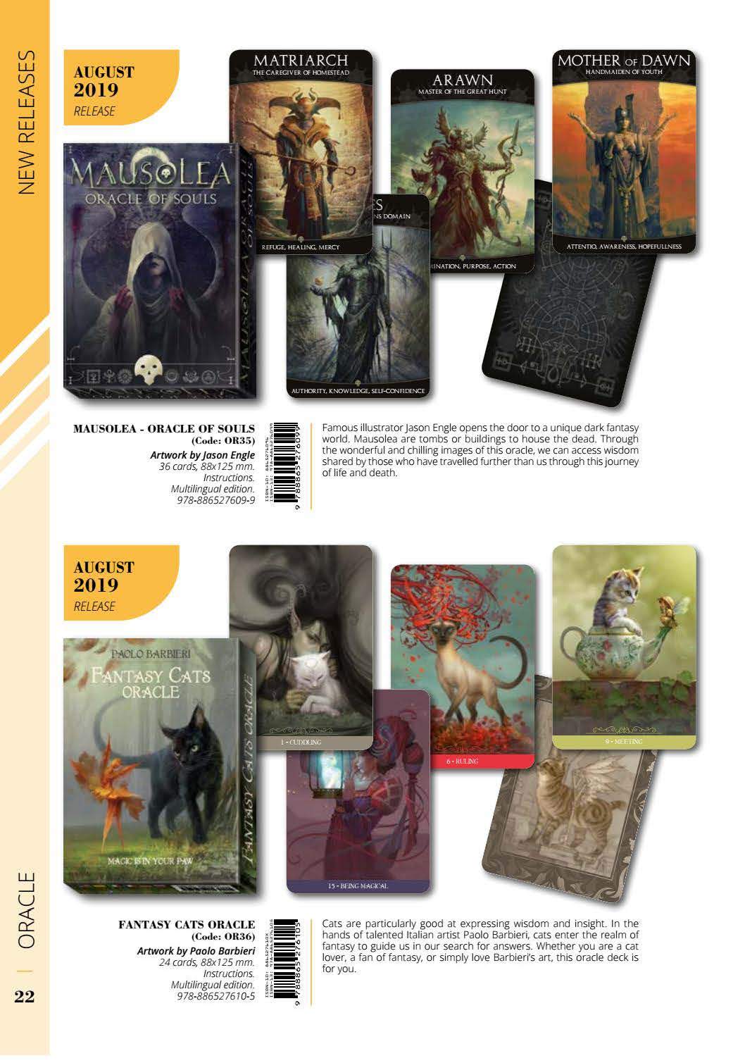 Lo Scarabeo catalogue 2019